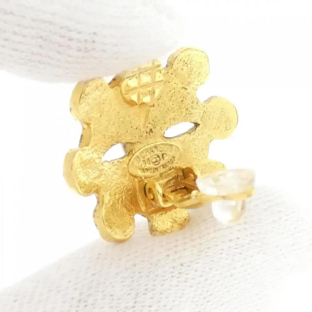 CHANEL Gold Earrings